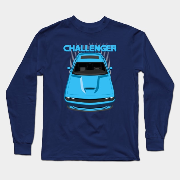 Challenger - B5 Blue Long Sleeve T-Shirt by V8social